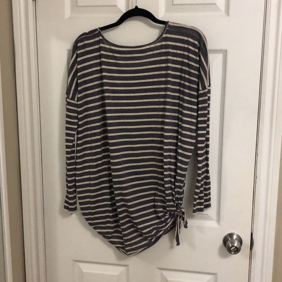 Free People striped long sleeve tshirt - Picture 2 of 4